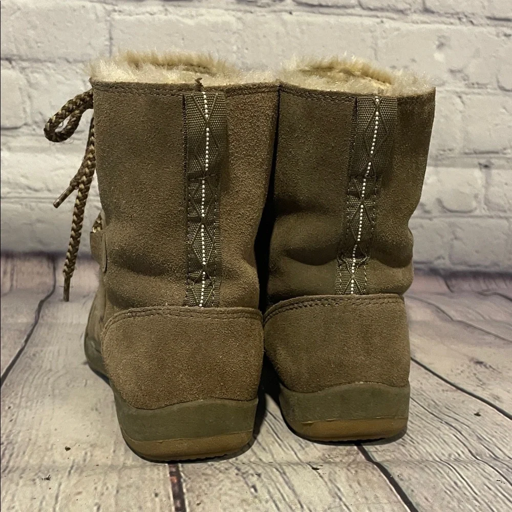 Eddie Bauer Suede Winter Boots Sz 6.5